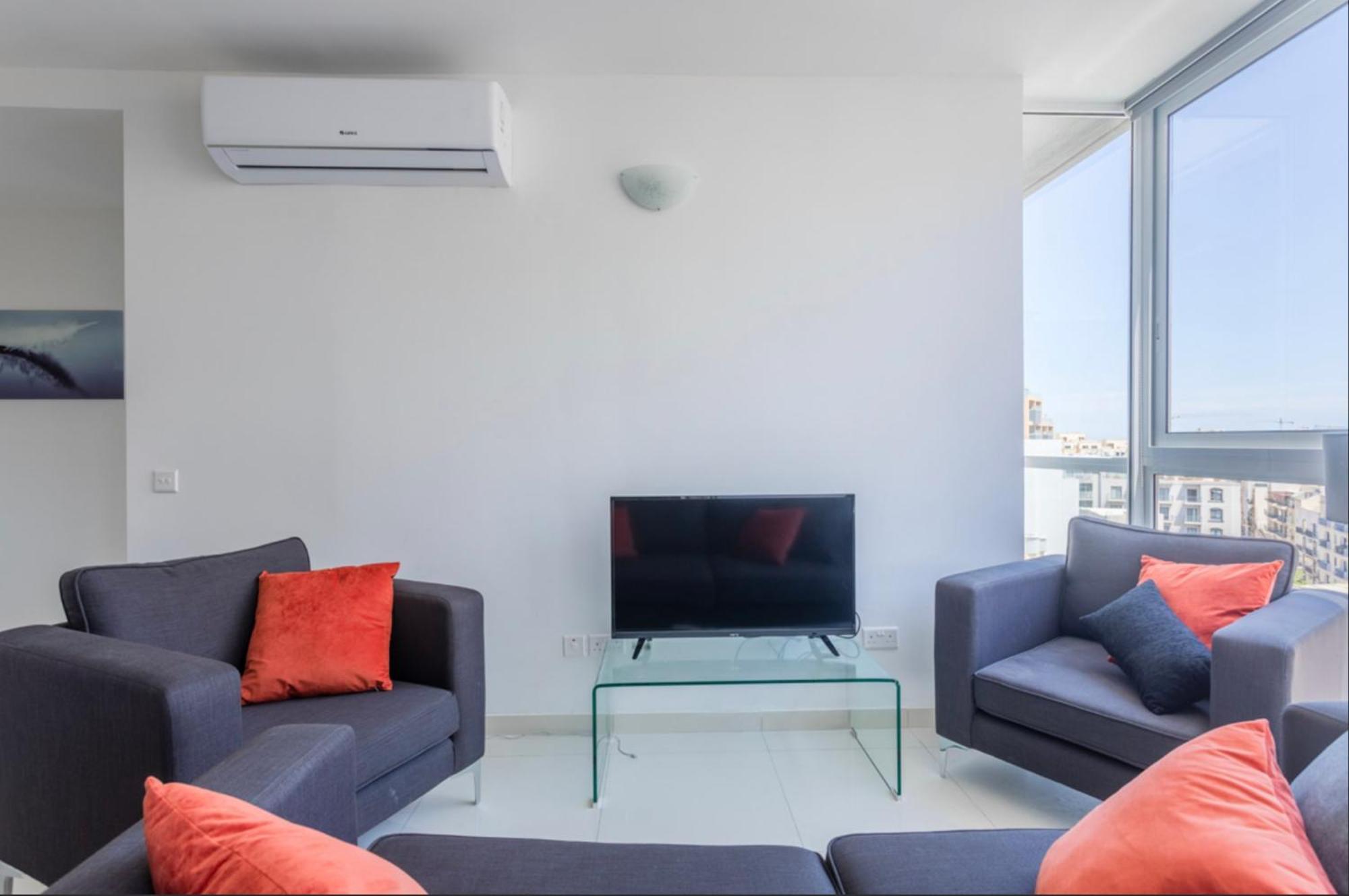 Saint Julian - Lovely Apartment With Terrace - Cityapartmentstay San Ġiljan Buitenkant foto